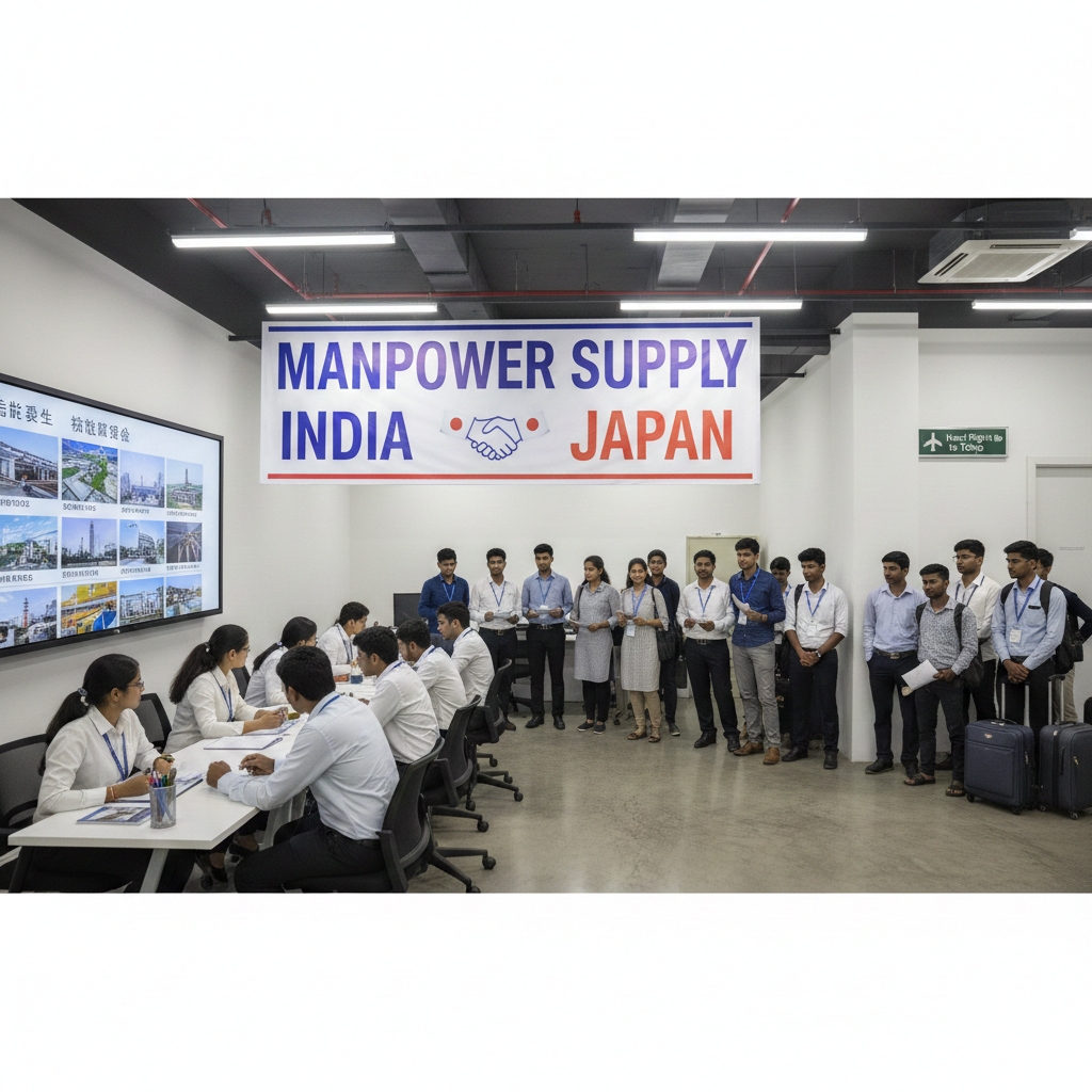 Manpower Supply India for Japan