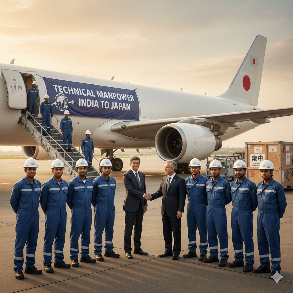 Technical Manpower India to Japan