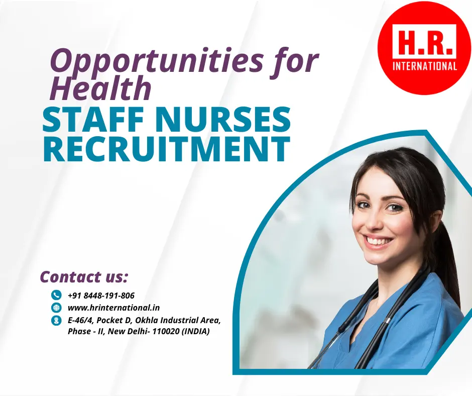 Opportunities for Health Staff Nurses Recruitment Trends in the Gulf and Europe