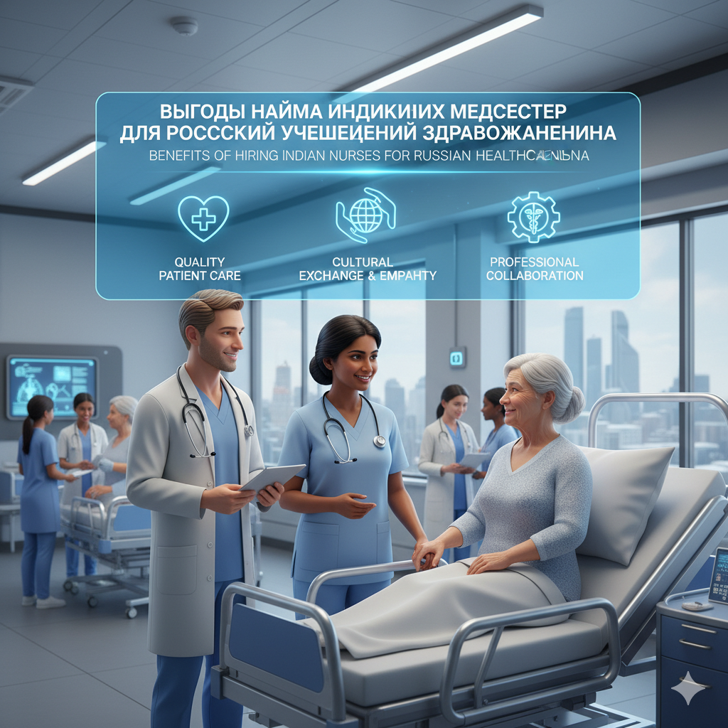 Benefits of Hiring Indian Nurses for Russian Healthcare Facilities