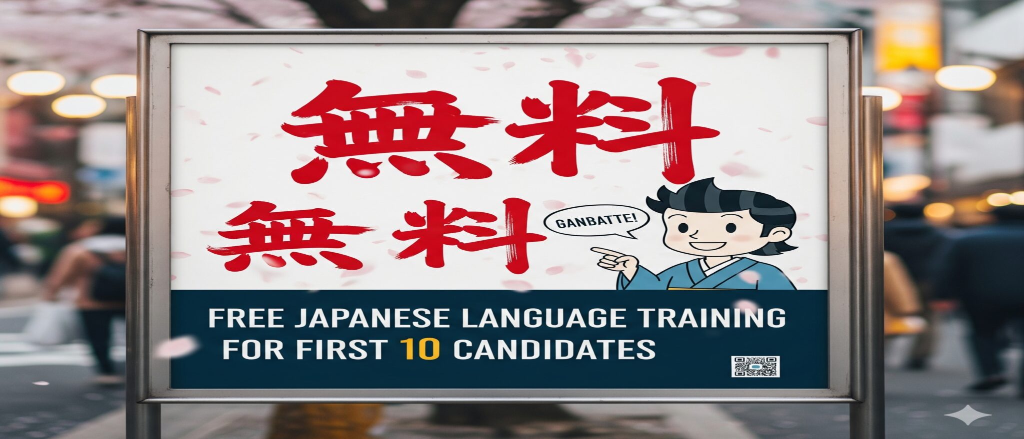 Free Japanese Language Training for First 10 Candidates – Limited Seats Available