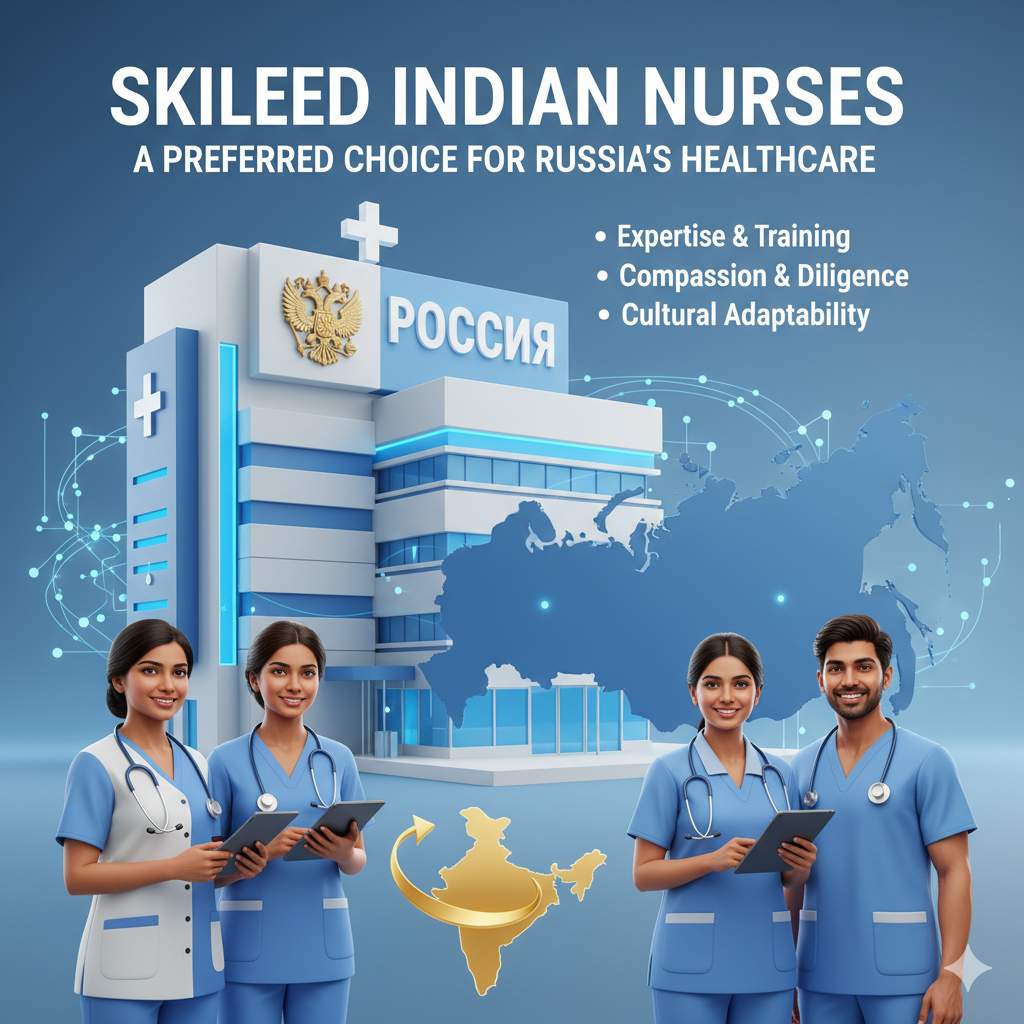 Why Russia Prefers Skilled Indian Nurses