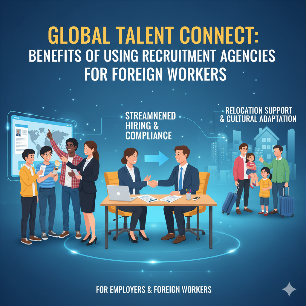 Benefits of Using Recruitment Agencies for Foreign Workers