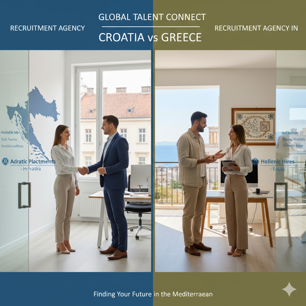 Comparison: Recruitment Agency in Croatia vs Recruitment Agency in Greece