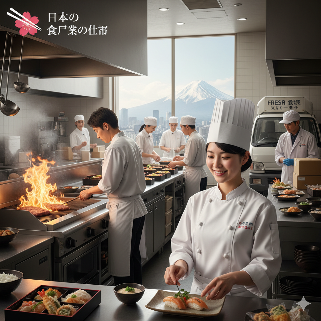 Food Industry Jobs in Japan