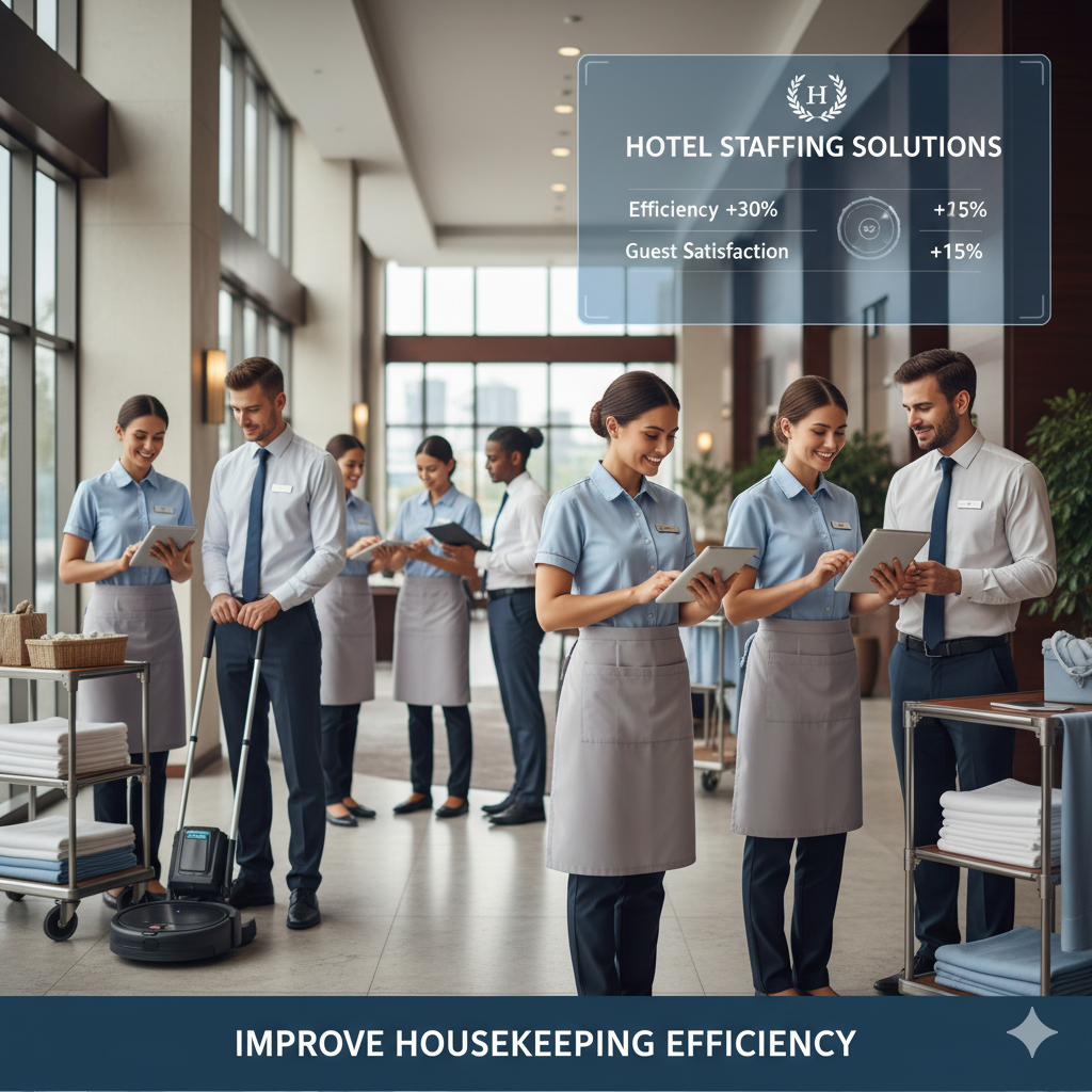 Improving Housekeeping Efficiency With Hotel Staffing Solutions