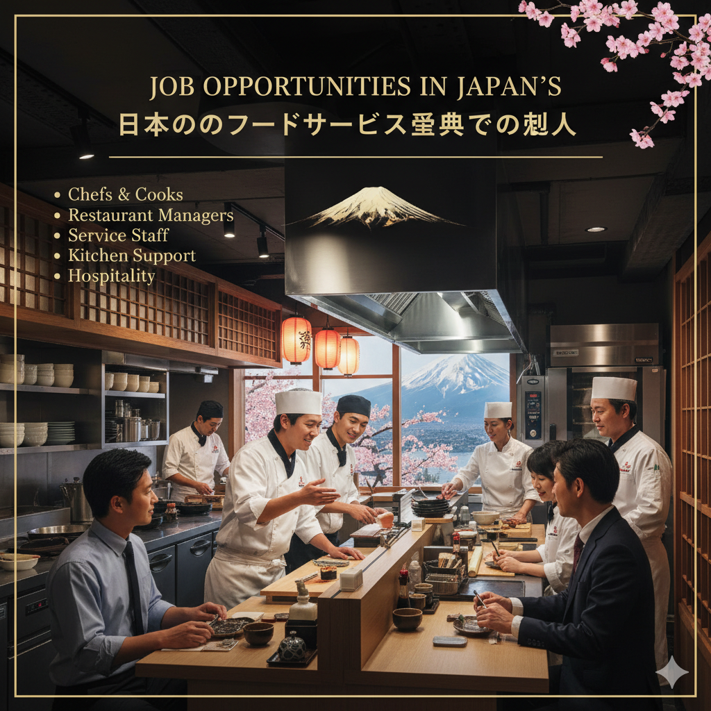 Job Opportunities in Japan’s Food Service Industry
