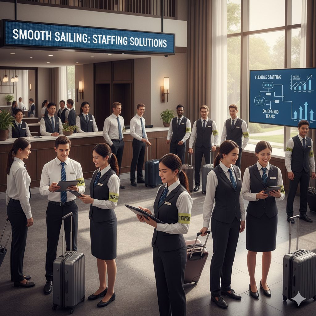 Managing Sudden Increases in Guest Volume With Staffing Solutions