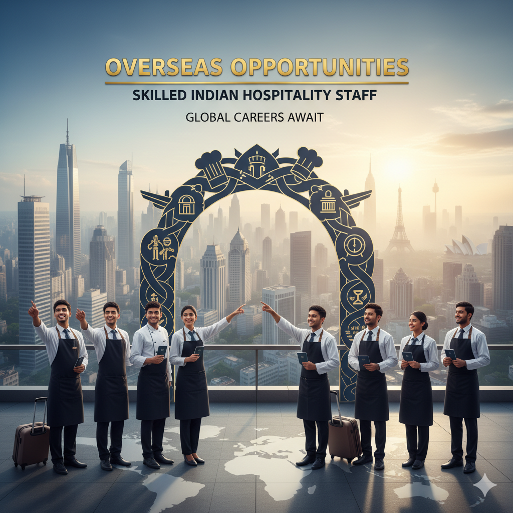Overseas Opportunities for Skilled Hospitality Staff from India