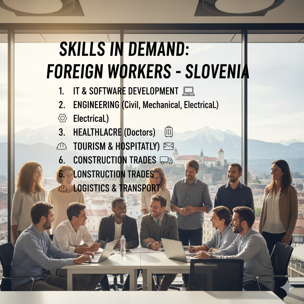 Skills in Demand for Foreign Workers in Slovenia