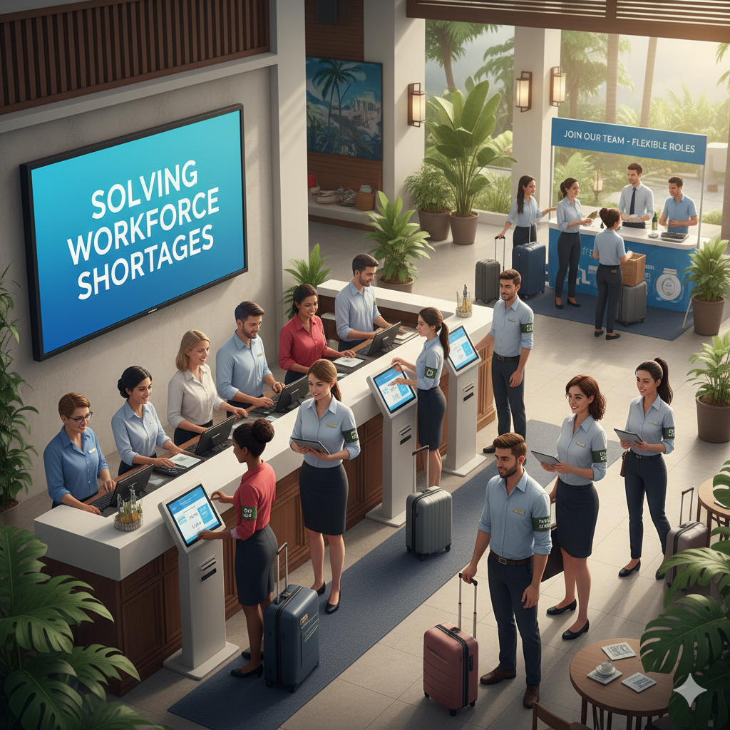 Solving Workforce Shortages in Hotels During Peak Season