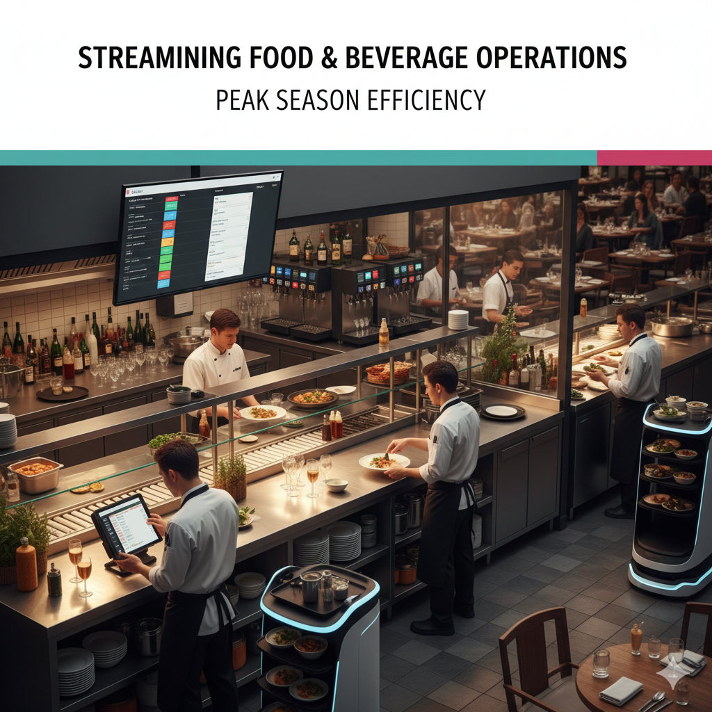 Streamlining Food and Beverage Operations During Peak Season