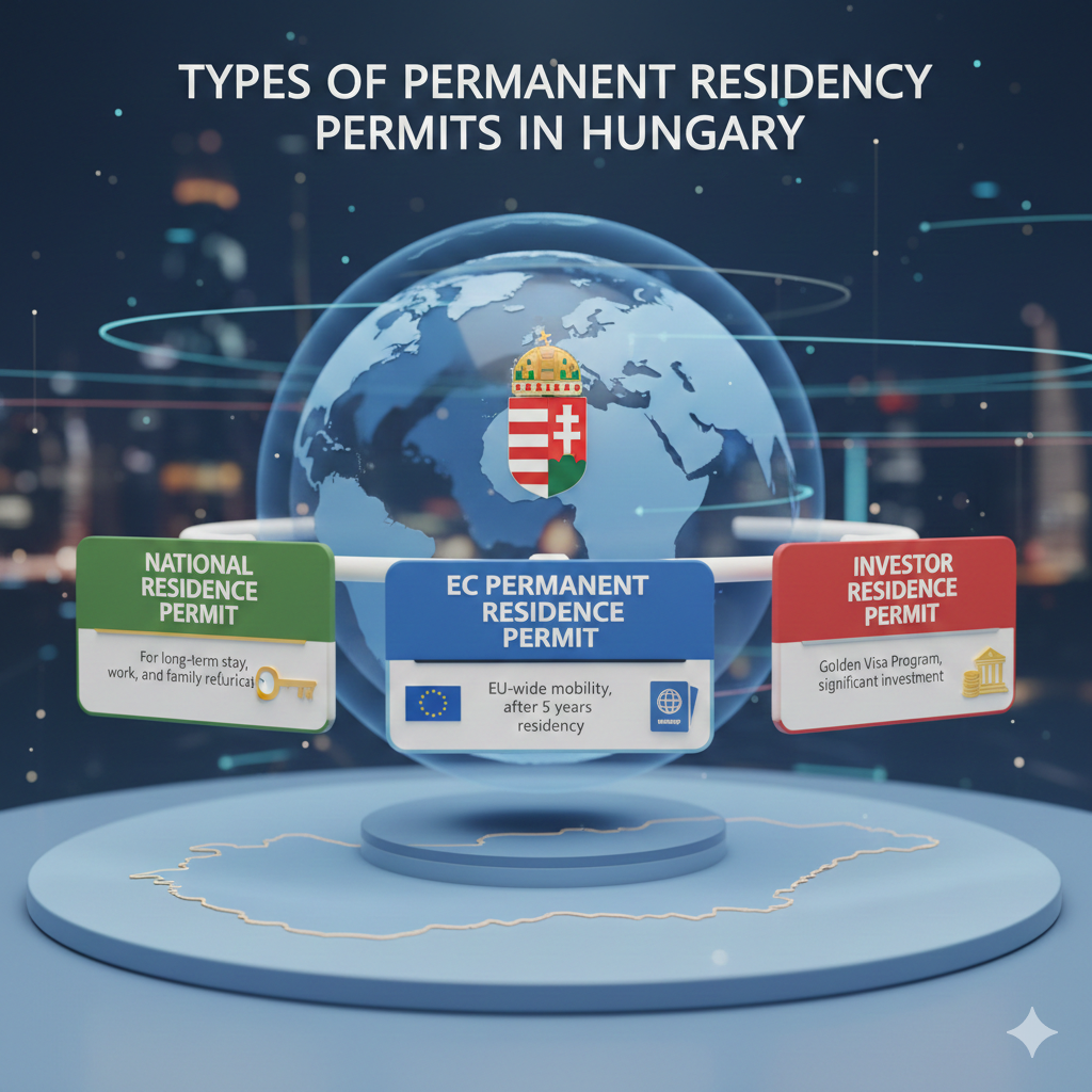 Types of Permanent Residency Permits in Hungary