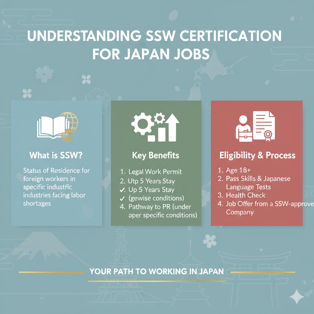 Understanding SSW Certification for Japan Jobs