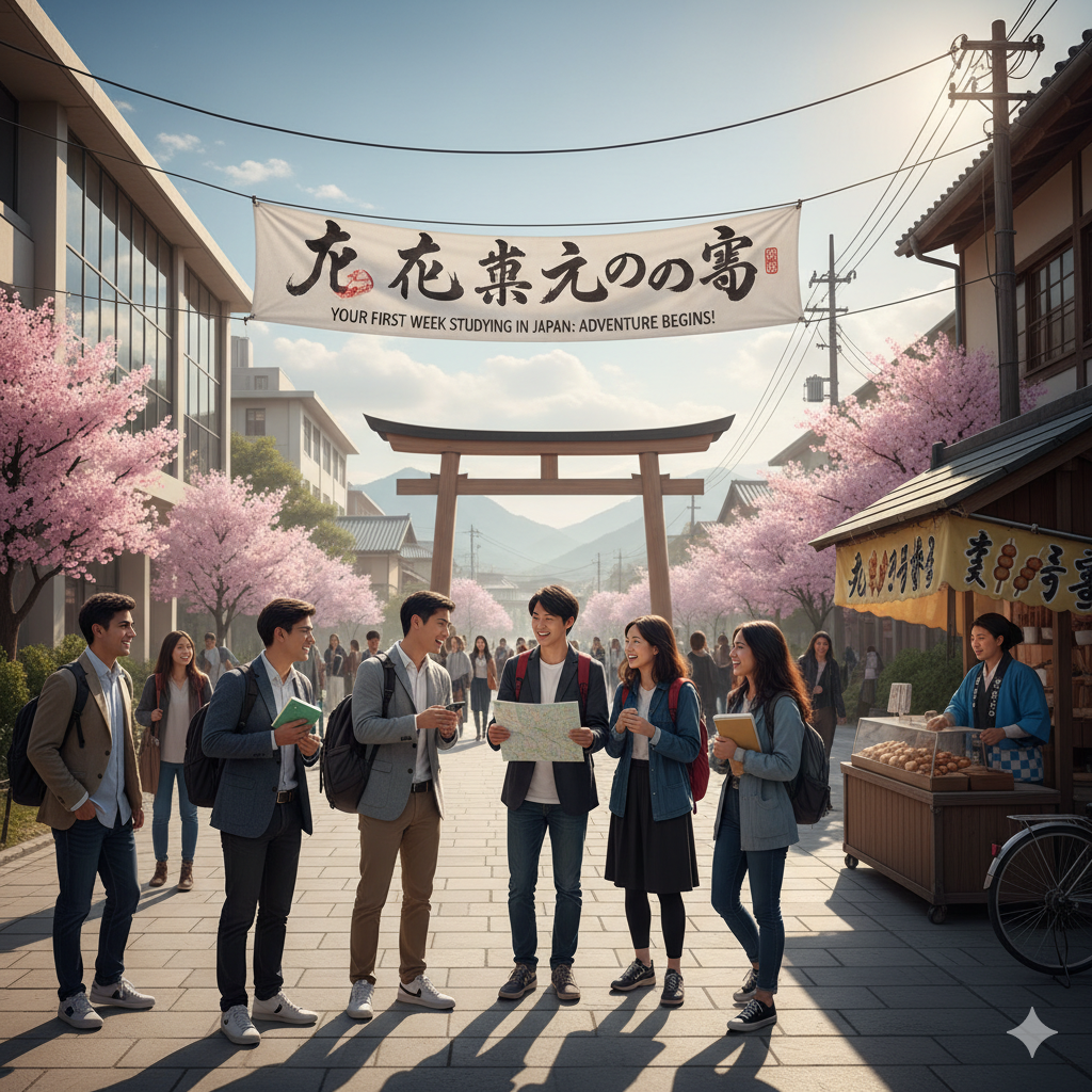 What to Expect in Your First Week Studying in Japan
