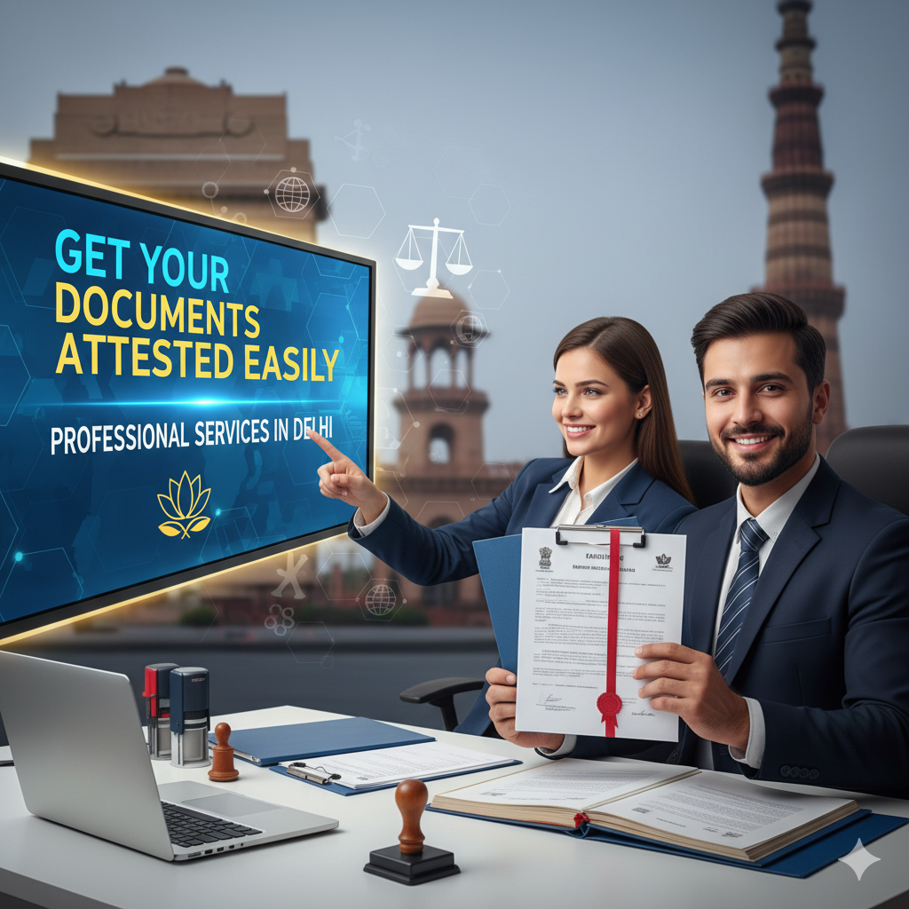 Why Document Attestation Matters in Delhi