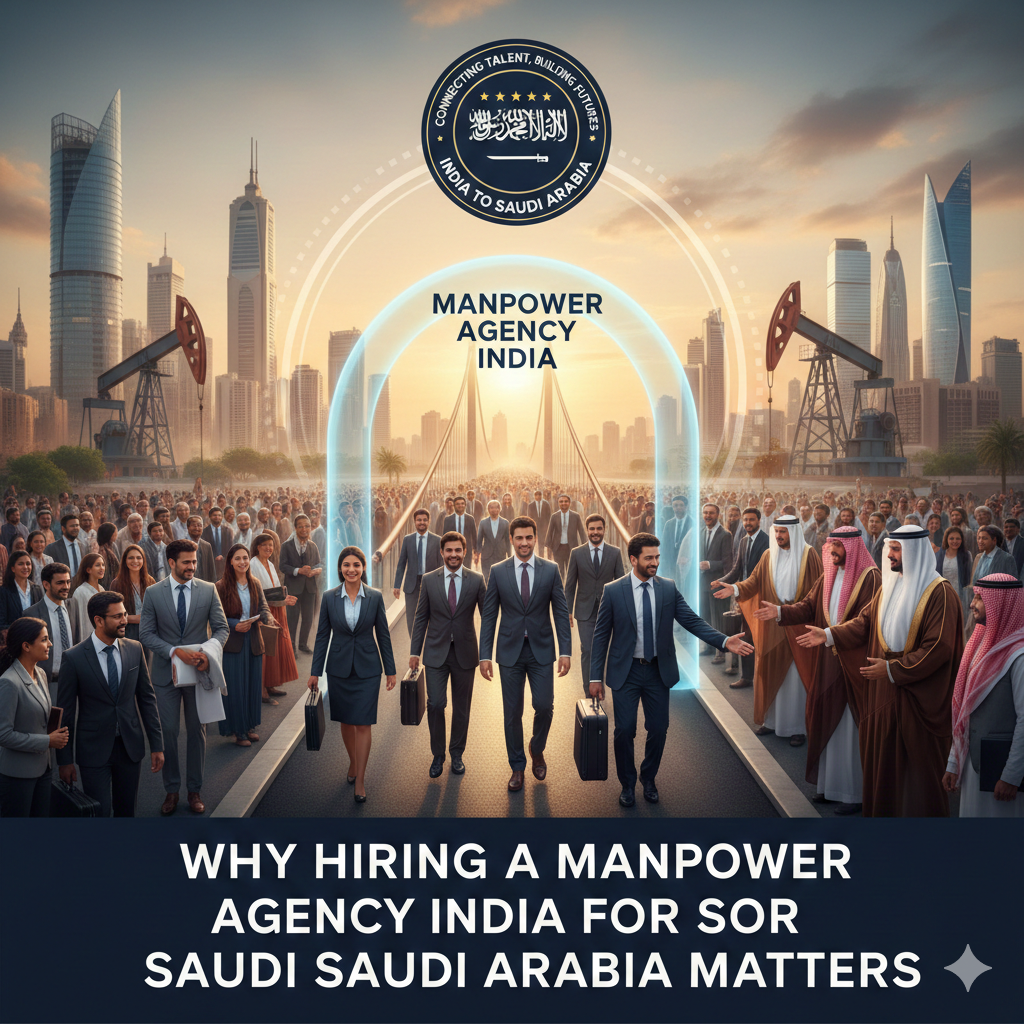 Why Hiring a Manpower Agency India for Saudi Arabia Matters