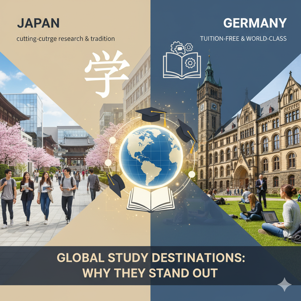 Why Japan and Germany Stand Out Among Global Study Destinations