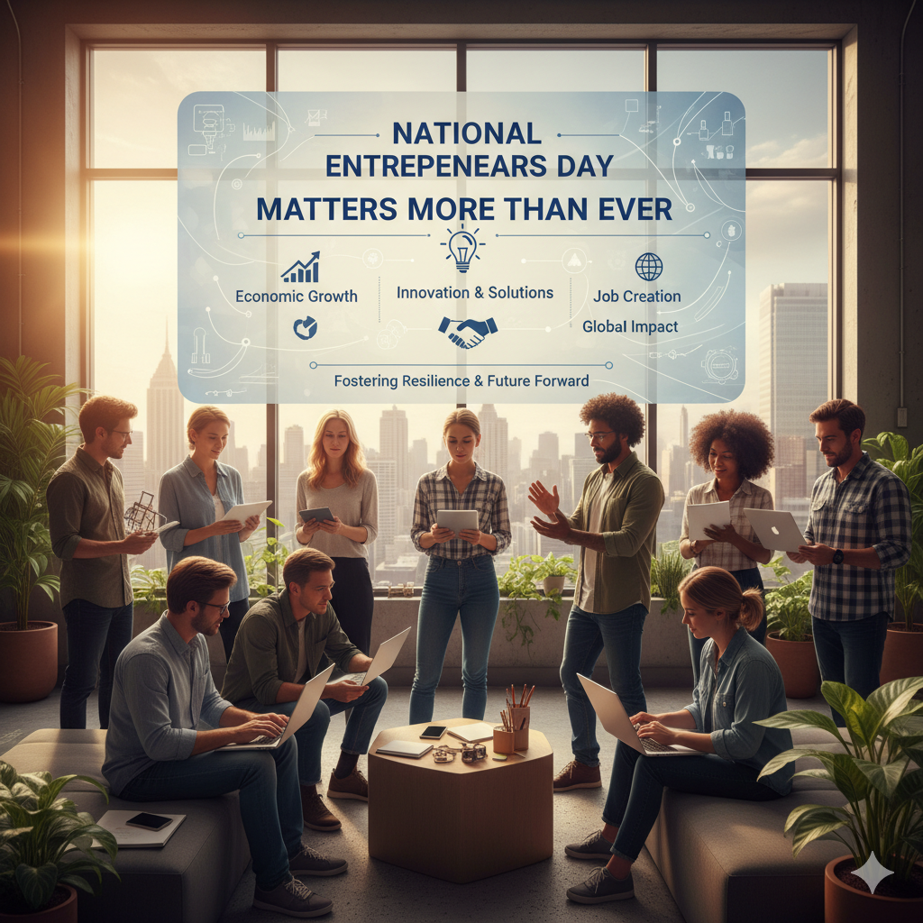 Why National Entrepreneurs Day Matters More Than Ever