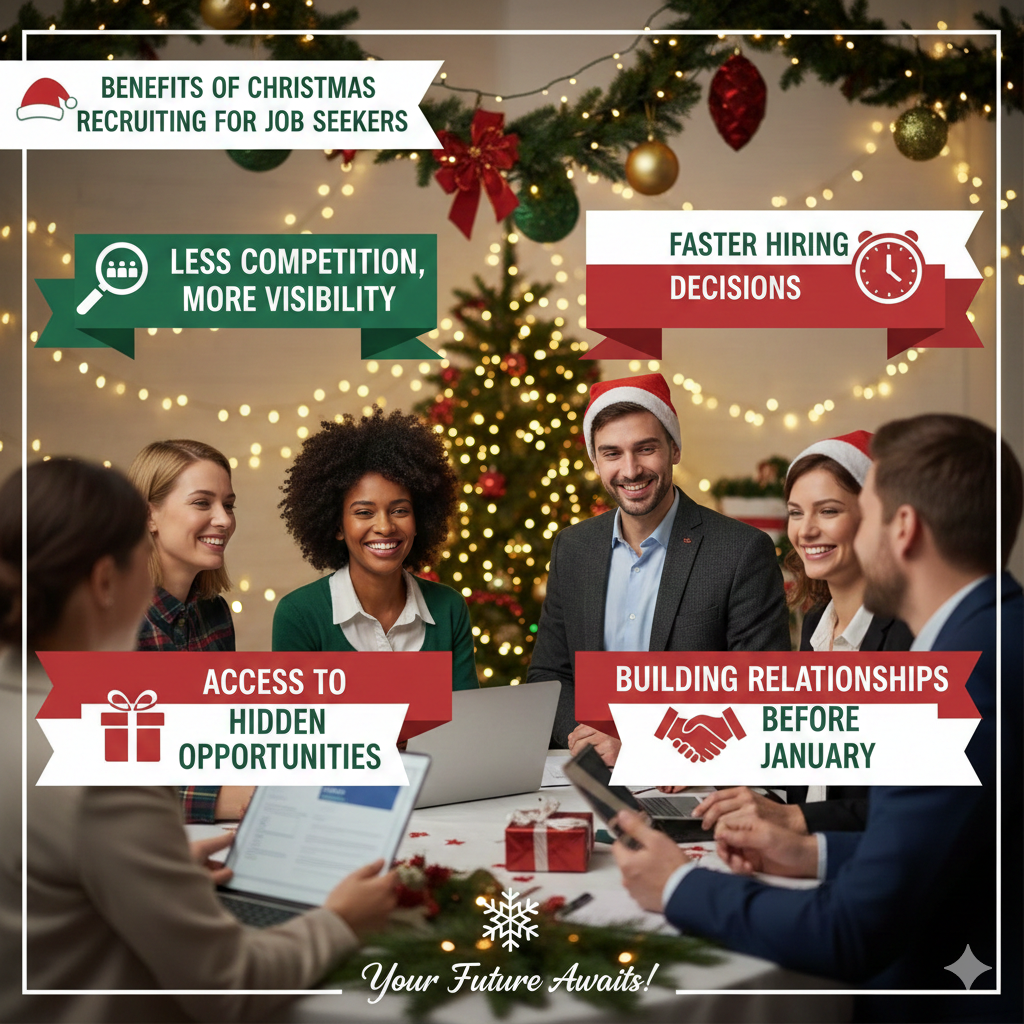 Benefits of Christmas Recruiting for Job Seekers