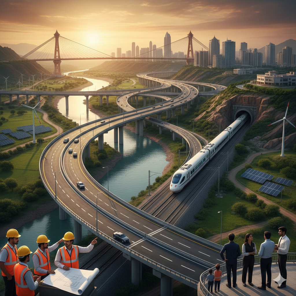 Indian Talent in Roads, Bridges, Railways, and Public Infrastructure