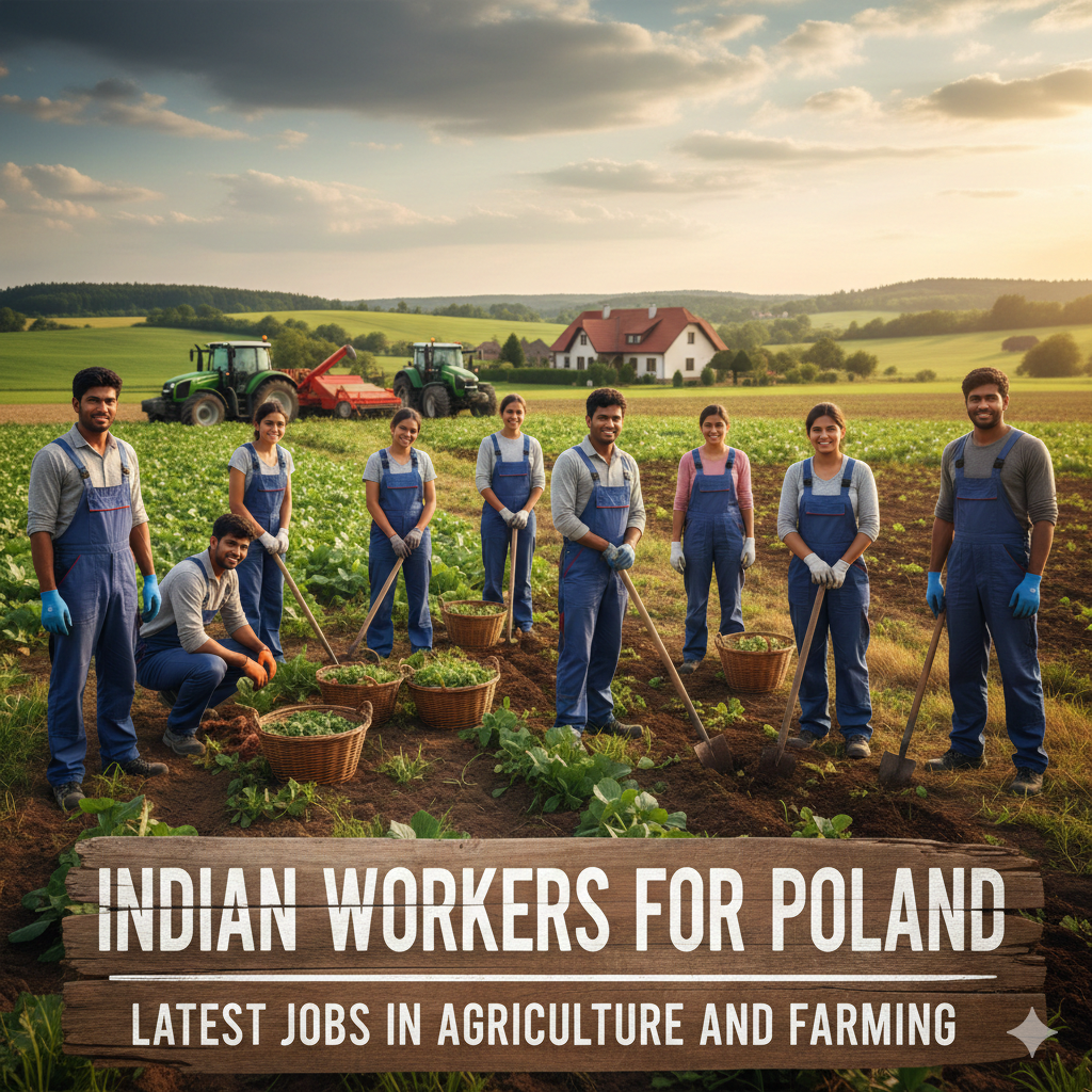 Latest Jobs in Poland for Indian in Agriculture and Farming