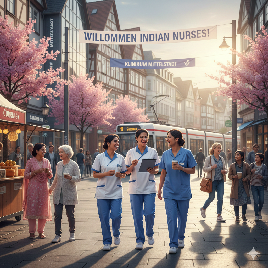 Life in Germany for Indian Nurses