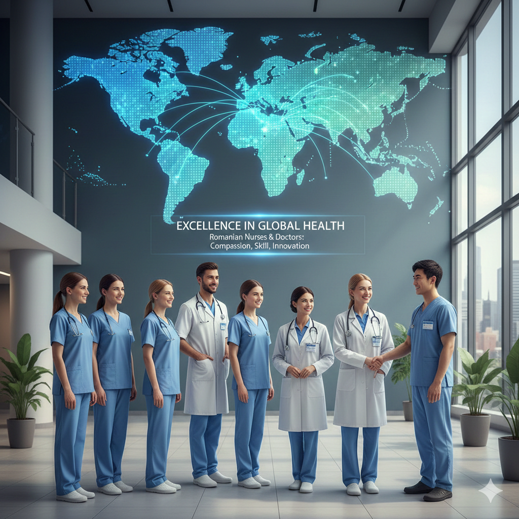 Quality of Romanian Nurses and Doctors for International Healthcare