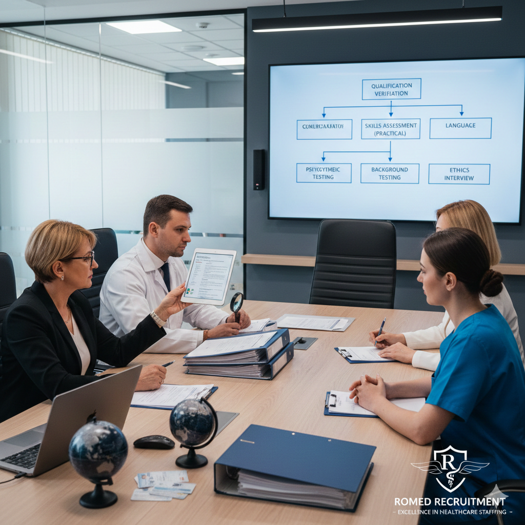 Rigorous Screening Processes Used by Romania’s Healthcare Recruitment Agencies