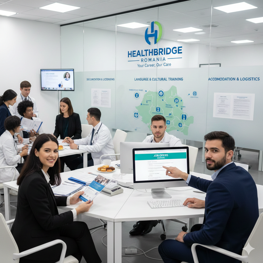 Support Services Provided by Romania’s Healthcare Recruitment Agencies
