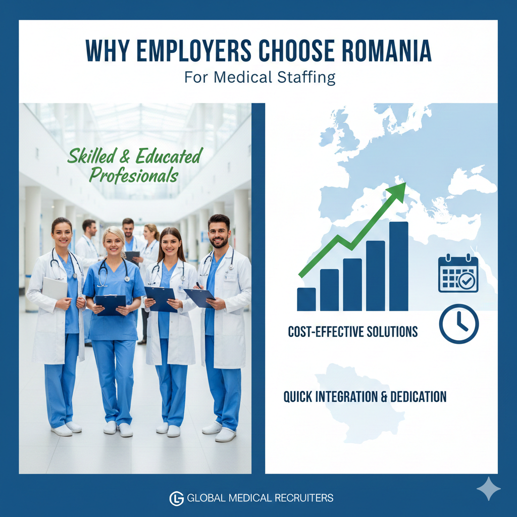 Why Employers Prefer Romania for Medical Staffing