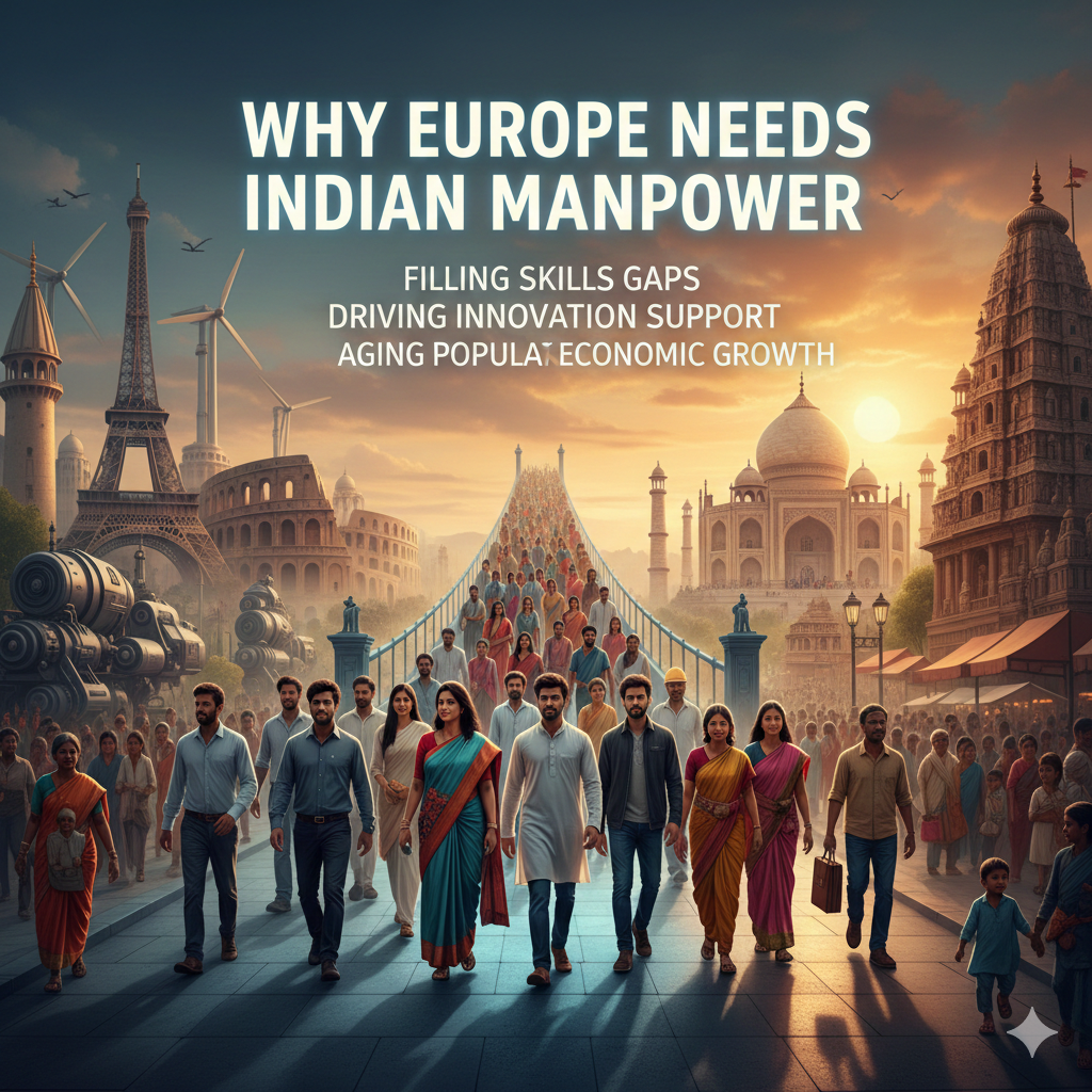 Why Europe Needs Indian Manpower