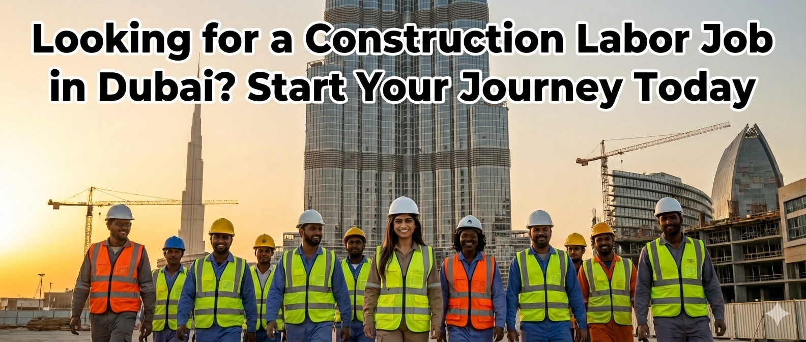 Looking for a Construction Labor Job in Dubai? Start Your Journey Today