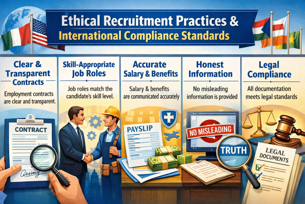 Ethical Recruitment Practices and International Compliance Standards