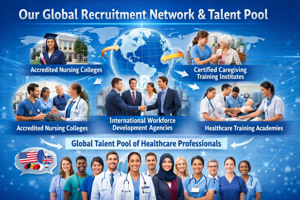 Our Global Recruitment Network and Talent Pool