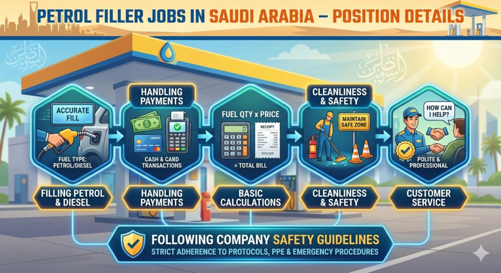 Petrol Filler Jobs in Saudi Arabia