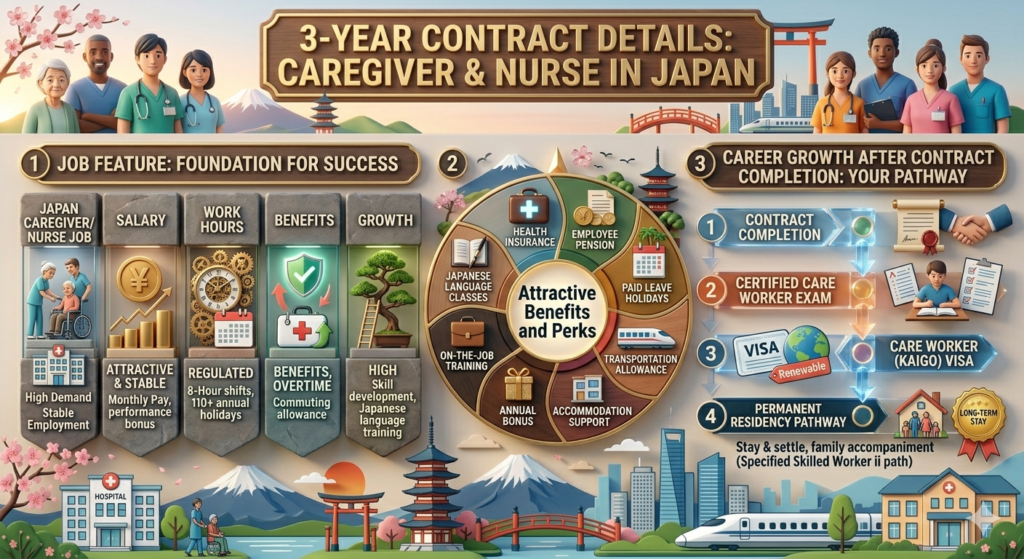 3-Year Contract Details for Caregiver