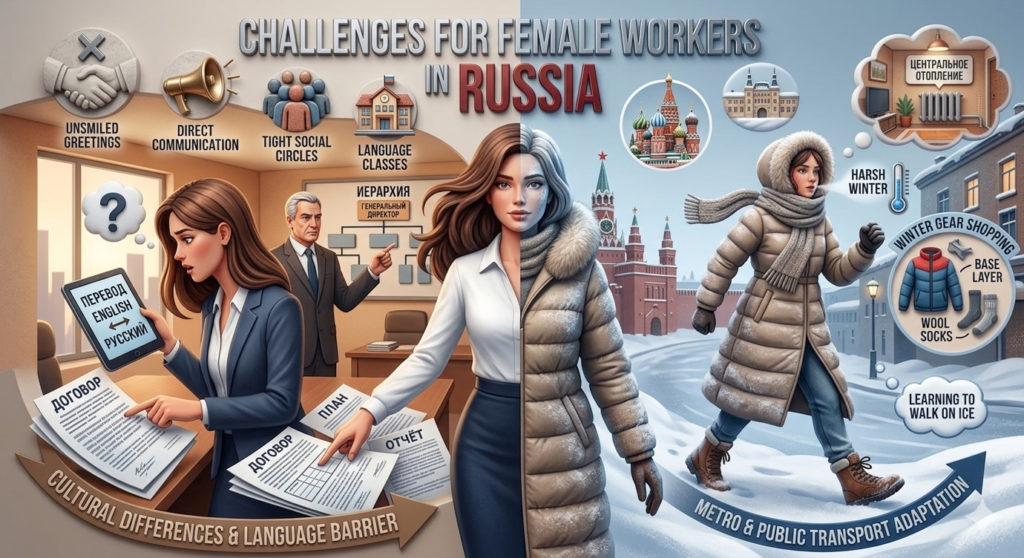 Challenges Female Workers May Face in Russia