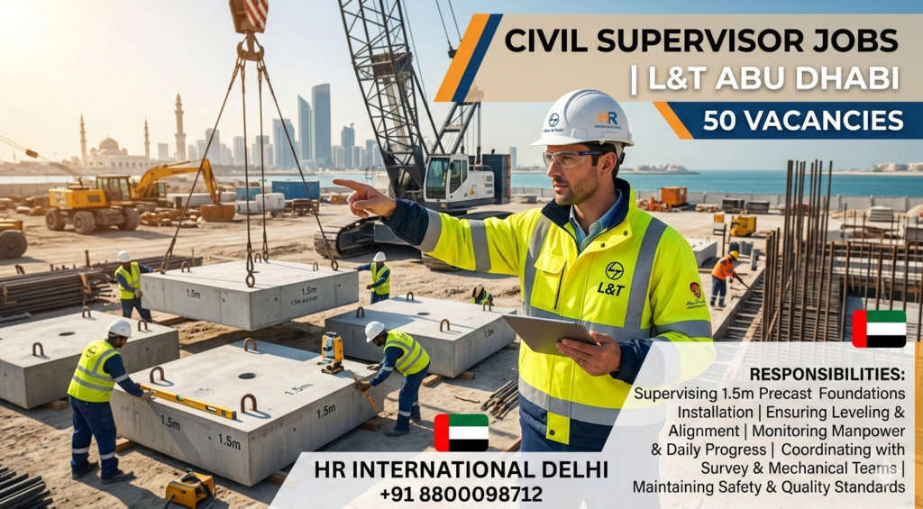 Civil Supervisor Jobs in L&T Abu Dhabi