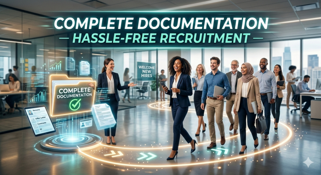 Complete Documentation – Hassle-Free Recruitment