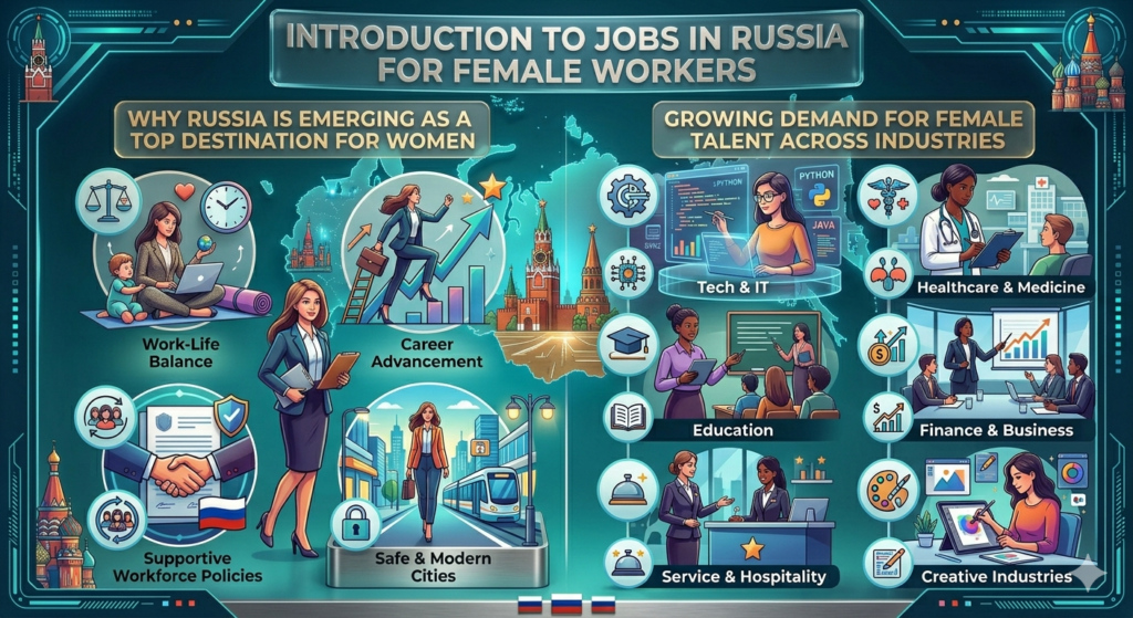 Introduction to Jobs in Russia for Female Workers