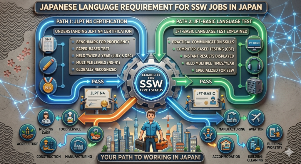 Japanese Language Requirement for SSW Jobs