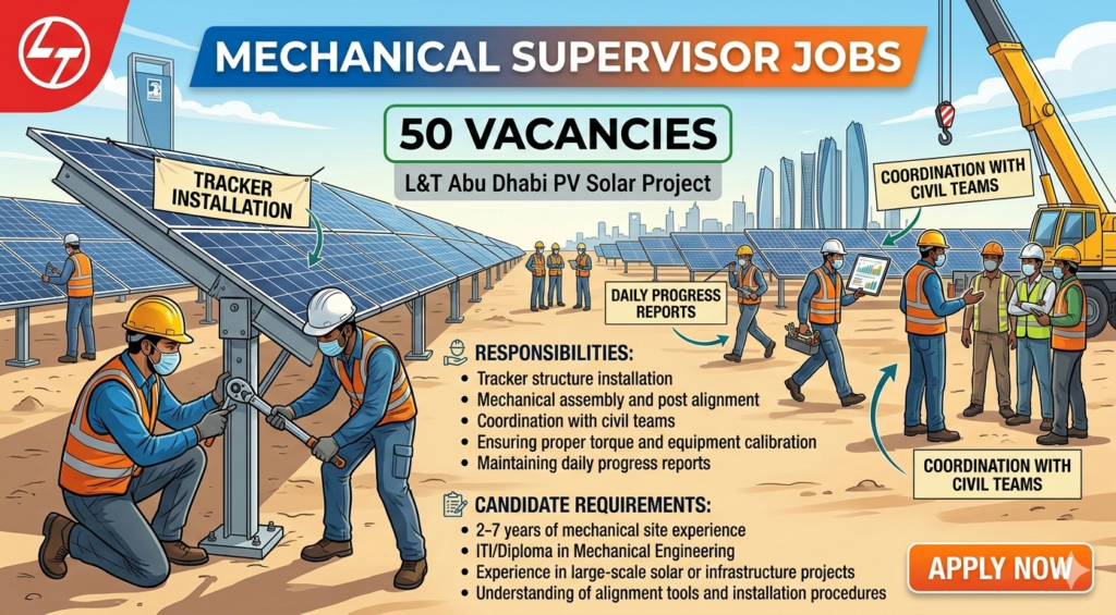 Mechanical Supervisor Jobs