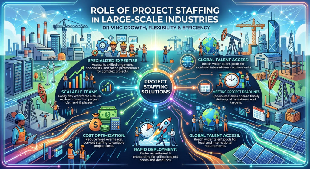 Role of Project Staffing in Large-Scale Industries