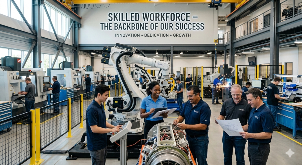Skilled Workforce – The Backbone of Our Success