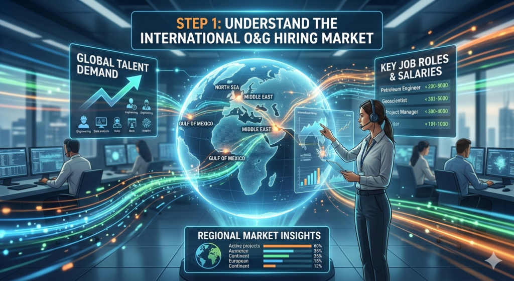 Step 1 – Understand the International Oil and Gas Hiring Market