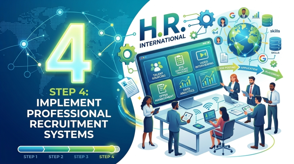 Step 4 – Implement Professional Recruitment Systems
