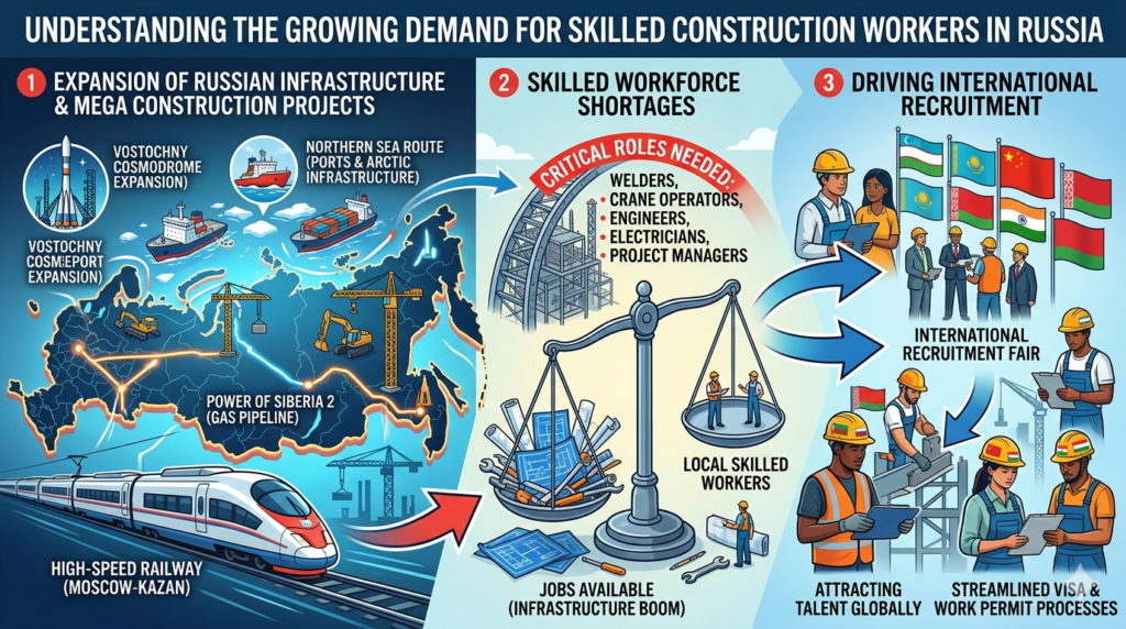 Understanding the Growing Demand for Skilled Construction Workers in Russia