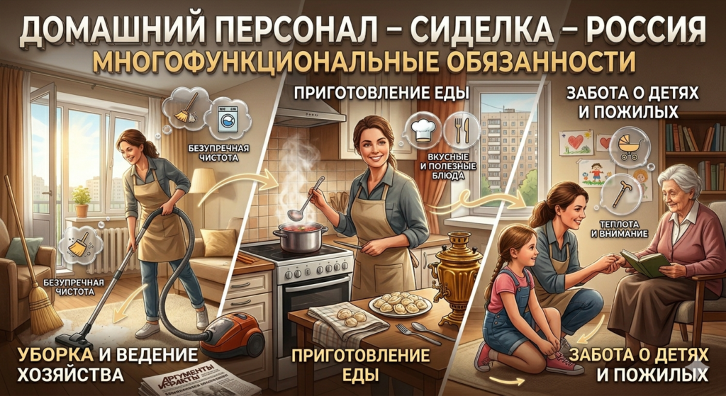 Domestic Helper Caregiver Russia – Multi-Role Jobs