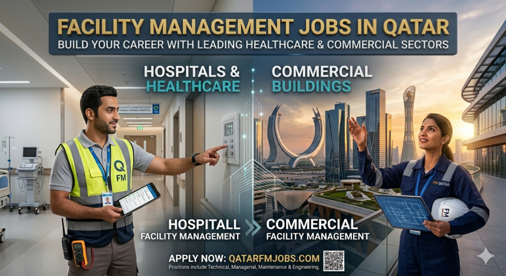 Facility Management Jobs Qatar in Hospitals & Commercial Buildings